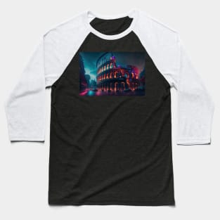 Colosseum Cyberpunk Baseball T-Shirt
